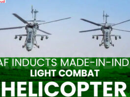 IAF inducts Made-In-India Light Combat Helicopter