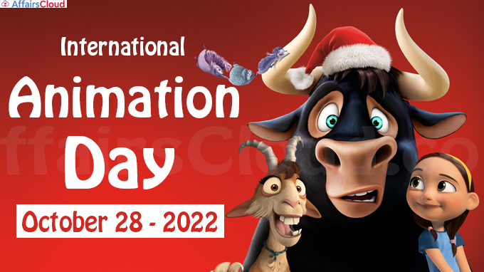 International Animation Day - October 28 2022