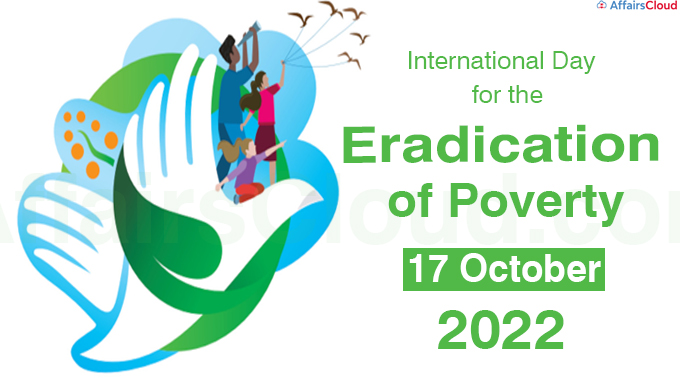 International Day for the Eradication of Poverty 17 Oct 2022