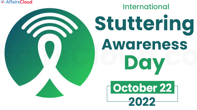 International Stuttering Awareness Day - October 22 2022