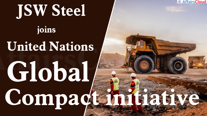 JSW Steel joins United Nations Global Compact initiative