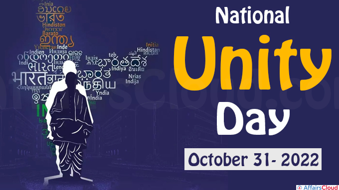 National Unity Day - October 31 2022