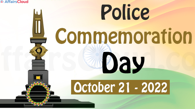 Police Commemoration Day - October 21 2022