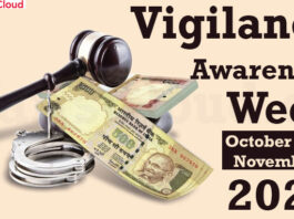Vigilance Awareness Week - October 31 to November 6 2022