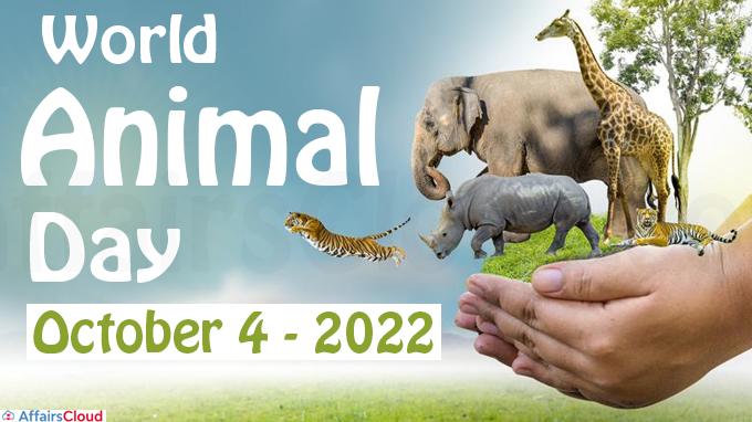 World Animal Day - October 4 2022