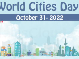 World Cities Day - October 31 2022