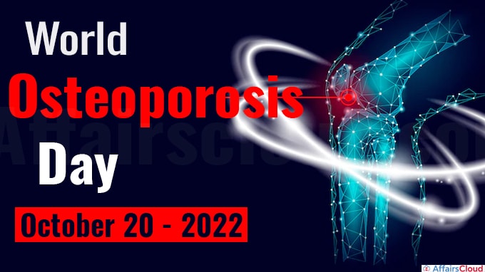 World Osteoporosis Day - October 20 2022