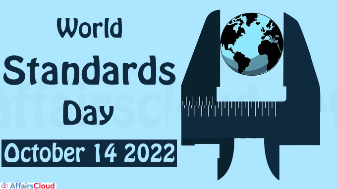 World Standards Day - October 14 2022