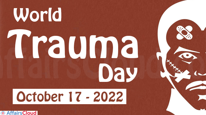 World Trauma Day - October 17 2022