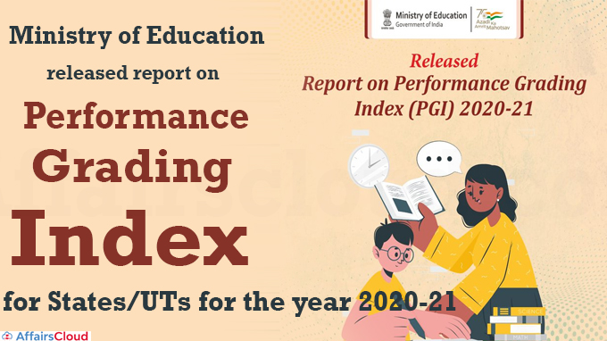 Ministry of Education releases report on Performance Grading Index