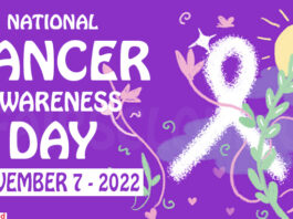 National Cancer Awareness Day 2022 - November 7