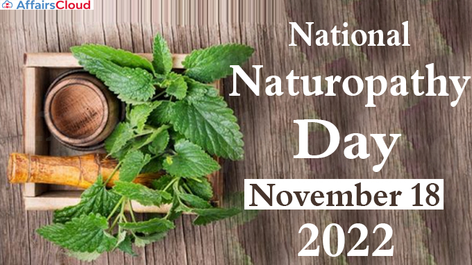 National Naturopathy Day - November 18 2022