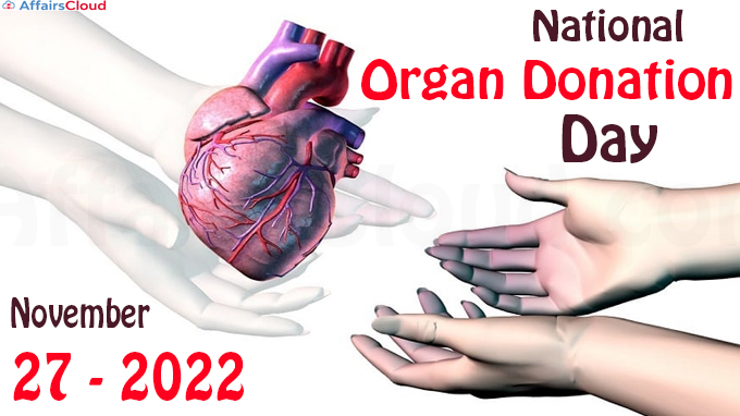 National Organ Donation Day - November 27 2022