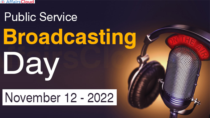 Public Service Broadcasting Day - November 12 2022