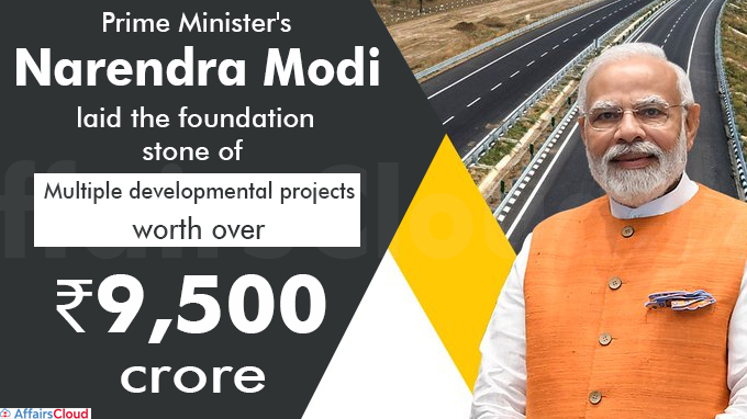 Telangana PM Modi lays foundation stone of multiple developmental projects worth over ₹9,500 crore