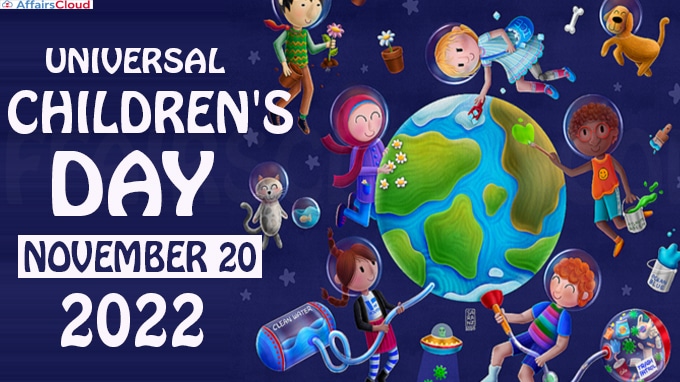 Universal Children's Day - November 20 2022