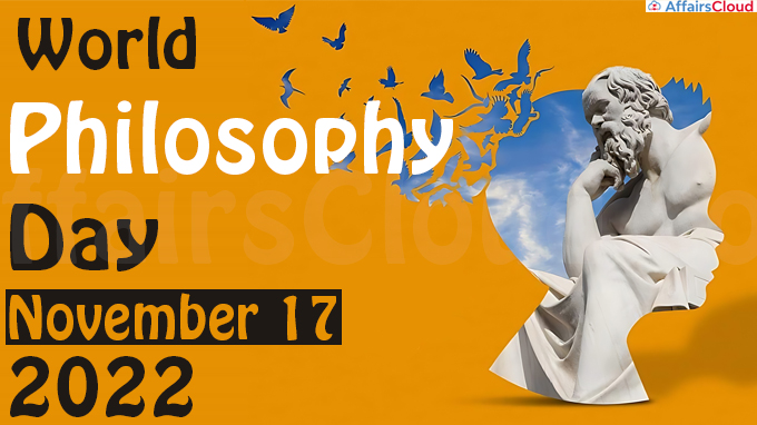 World Philosophy Day - November 17 2022