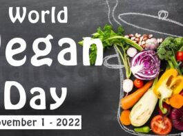 World Vegan Day - November 1 2022