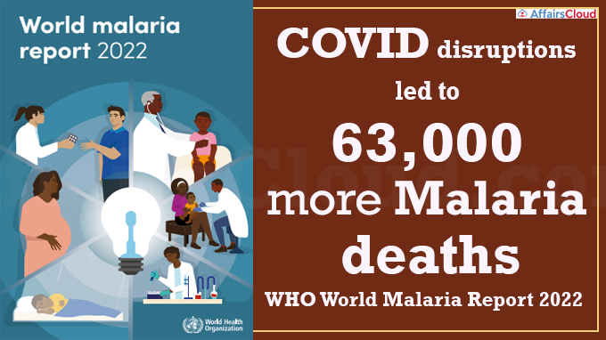 COVID disruptions led to 63,000 more malaria deaths