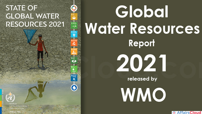 Global Water Resources Report 2021 released by WMO