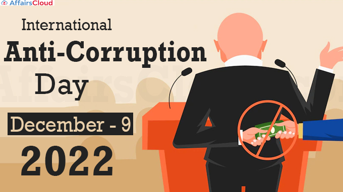 International Anti-Corruption Day - December 9 2022