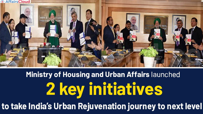 Ministry of Housing and Urban Affairs launches 2 key initiatives