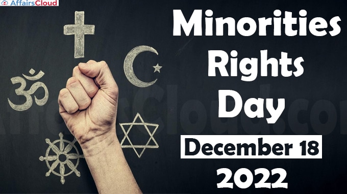 Minorities Rights Day - December 18 2022