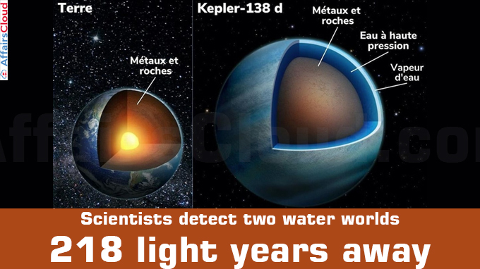 Scientists detect two water worlds 218 light years away