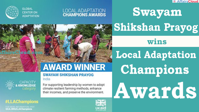 Swayam Shikshan Prayog wins Local Adaptation Champions Awards