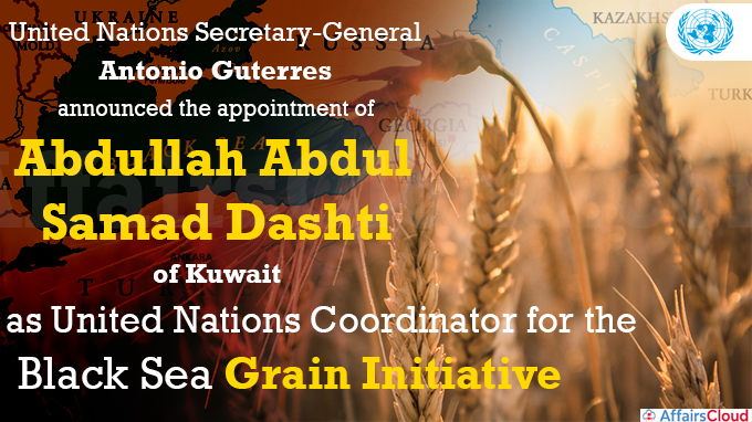 UN chief Appoints Abdullah Abdul Samad Dashti of Kuwait United Nations Coordinator