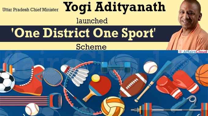 UP CM Yogi Adityanath launches 'One District One Sport' scheme