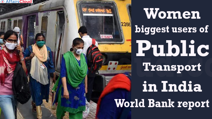 Women biggest users of public transport in India
