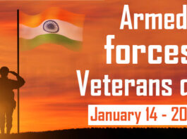 Armed forces veteran day - January 14 2023