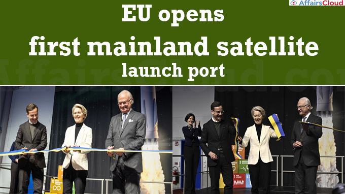 EU opens first mainland satellite launch port