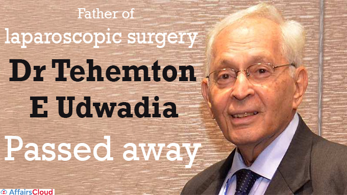 Father of laparoscopic surgery passes away in Mumbai