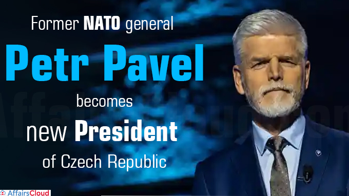 Former NATO general Petr Pavel becomes new President of Czech Republic
