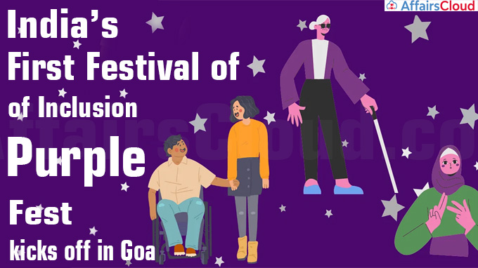 India’s First Festival of Inclusion, Purple Fest kicks off in Goa
