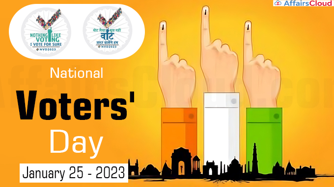 National Voters' Day - January 25 2023