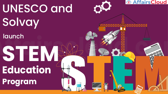 UNESCO and Solvay launch STEM education program