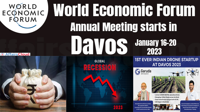 World Economic Forum Annual Meeting starts in Davos, January 16-20 2023