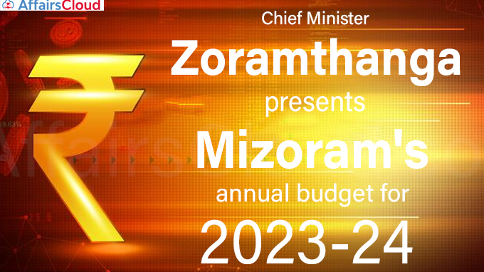 CM Zoramthanga presents Mizoram's annual budget for 2023-24