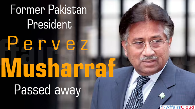 Former Pakistan President Pervez Musharraf passes away