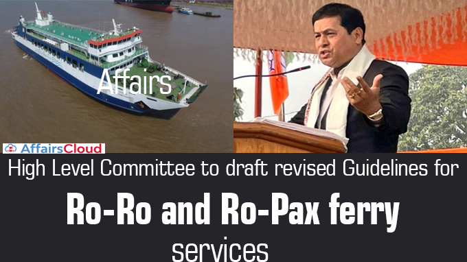 High Level Committee to draft revised Guidelines for Ro-Ro and Ro-Pax ferry services