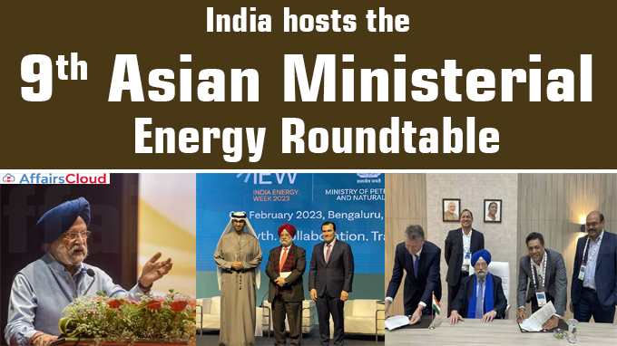 India hosts the 9th Asian Ministerial Energy Roundtable