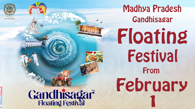 Madhya Pradesh Gandhisagar Floating Festival from Feb 1