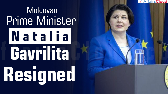 Moldovan PM Natalia Gavrilita resigns