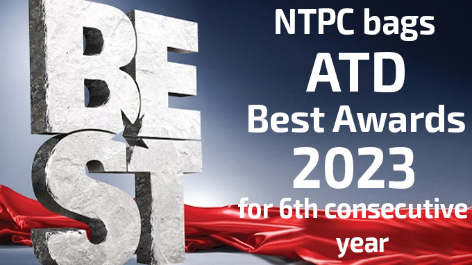 NTPC bags ‘ATD Best Awards 2023’ for 6th consecutive year