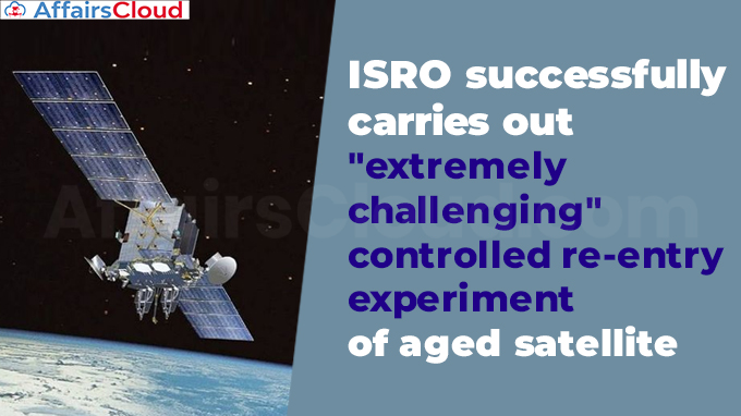 ISRO successfully carries out