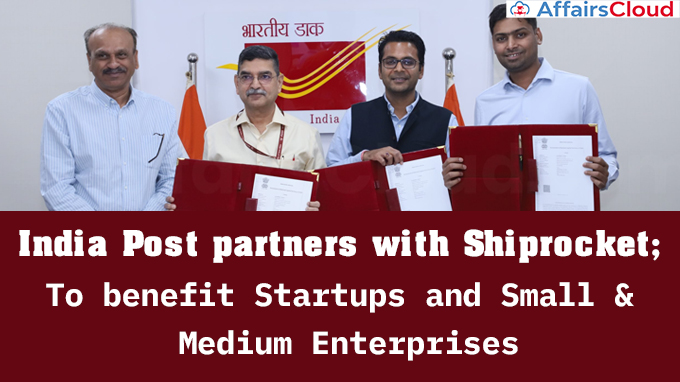 India Post partners with Shiprocket