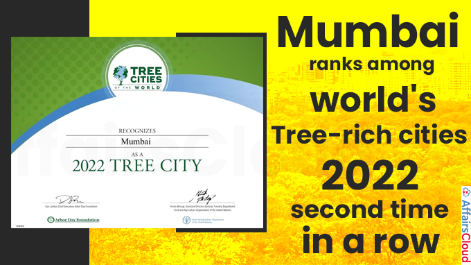 Mumbai ranks among world's tree-rich cities 2022